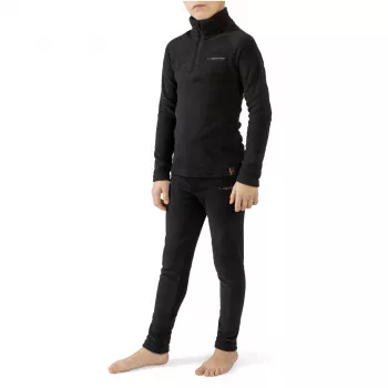 VIKING Arctis Set Polartec Roupa térmica interior para criança, tamanho 114-116 cm, Preto