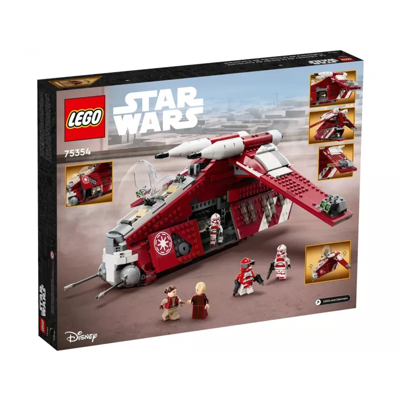LEGO Star Wars 75354 Coruscant Guard Gunship Conjunto de construção (1083 peças)