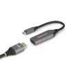 StarTech.com 112B-USBC-HDMI21 adaptador de USB-C para HDMI 2.1, 8K 60Hz / 4K 120Hz, HDR10+, compatível com Thunderbolt / USB4, cabo de 20 cm