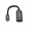 StarTech.com 112B-USBC-HDMI21 adaptador de USB-C para HDMI 2.1, 8K 60Hz / 4K 120Hz, HDR10+, compatível com Thunderbolt / USB4, cabo de 20 cm