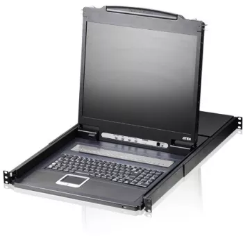 ATEN CL1308N Consola KVM LCD com switch KVM de 8 portas - LCD 19