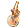 Conjunto de jogo criativo Clementoni Crazy Chic Tattoo Studio