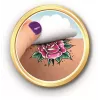Conjunto de jogo criativo Clementoni Crazy Chic Tattoo Studio