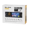 Autorrádio BLOW Spider 4CAL RDS RGB com Bluetooth, USB, SD, AUX, ecrã tátil, retroiluminação RGB, telecomando, 1 DIN, 4x45W