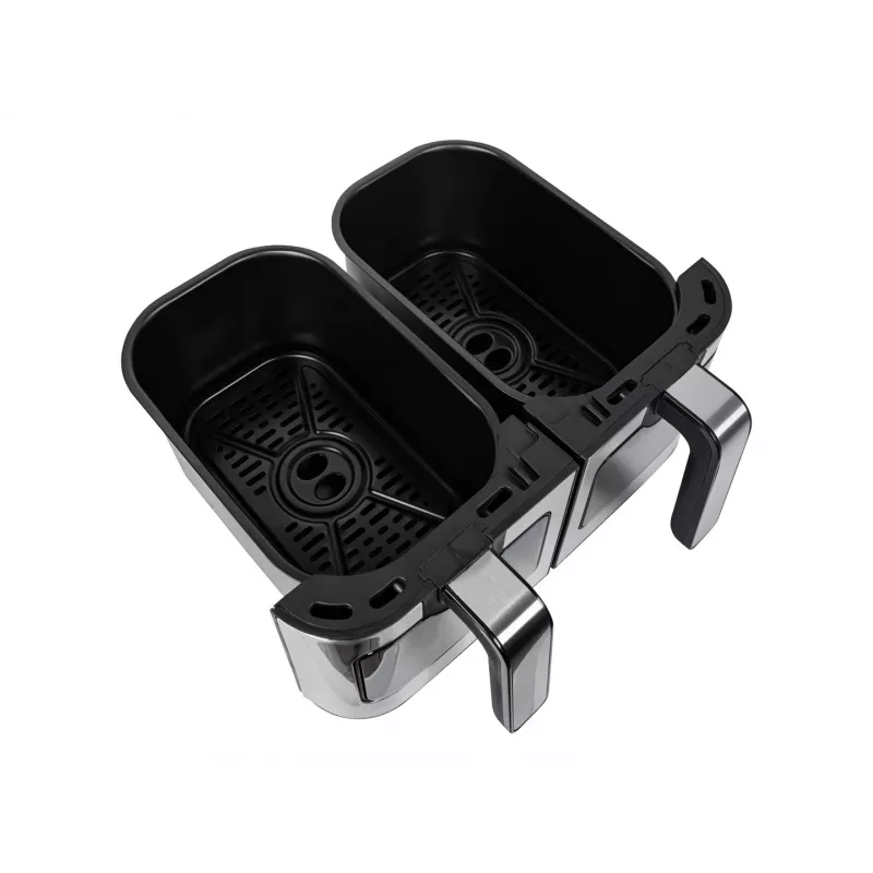 Fritadeira de ar quente BLOW 2500W 9L painel tátil digital ecrã LED preto
