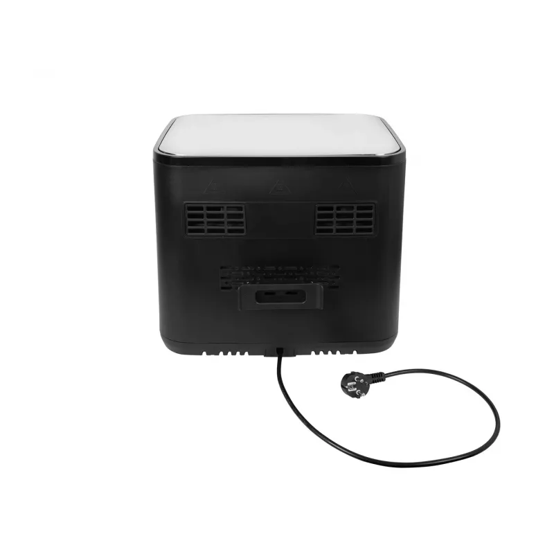 Fritadeira de ar quente BLOW 2500W 9L painel tátil digital ecrã LED preto