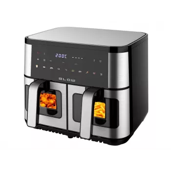 Fritadeira de ar quente BLOW 2500W 9L painel tátil digital ecrã LED preto
