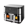 Fritadeira de ar quente BLOW 2500W 9L painel tátil digital ecrã LED preto