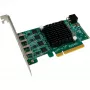 HighPoint RocketU 1244C placa adaptadora host USB 3.2 Gen 2x2 PCIe 3.0 x4 com 4 portas USB-C