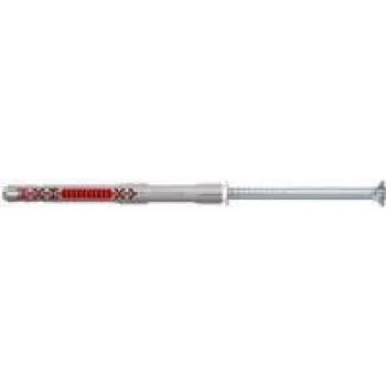 Fischer DuoXpand 10x140 T bucha universal (50 unidades) - nylon, 10 mm de diâmetro, expansão em 4 direções