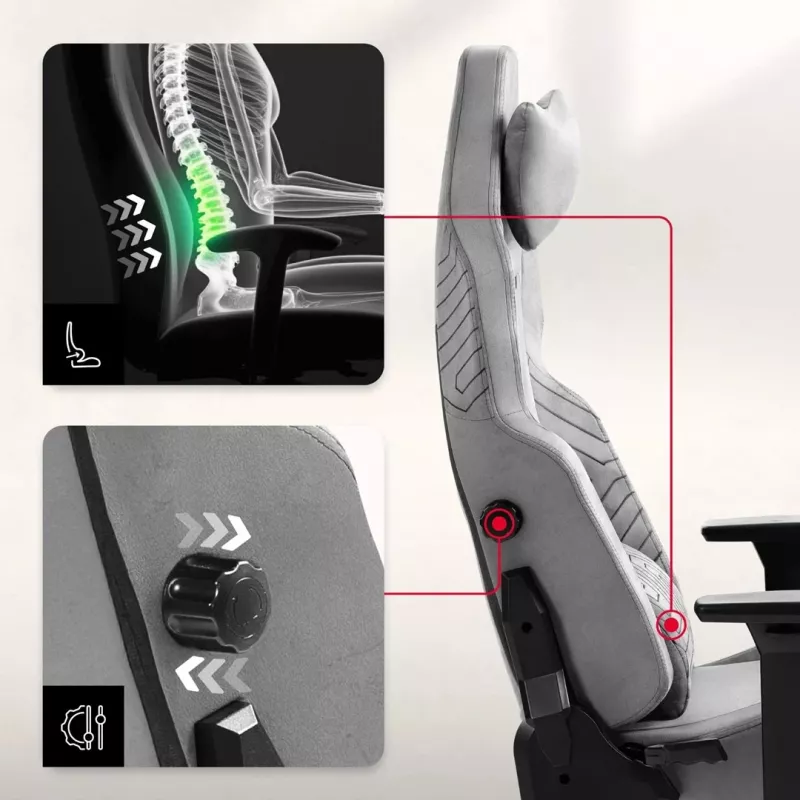 Huzaro Force 8.1 Grey cadeira gaming