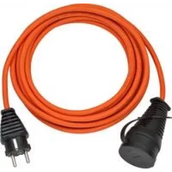 Brennenstuhl 1169960 cabo de extensão laranja, preto 40 m resistente ao óleo, resistente aos UV