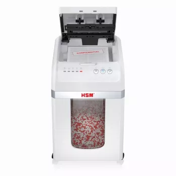 HSM Autofeed X200 destruidora de papel com alimentação automática, 30 L, P-4, 4 x 12 mm