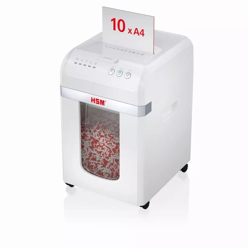 HSM Autofeed X200 destruidora de papel com alimentação automática, 30 L, P-4, 4 x 12 mm