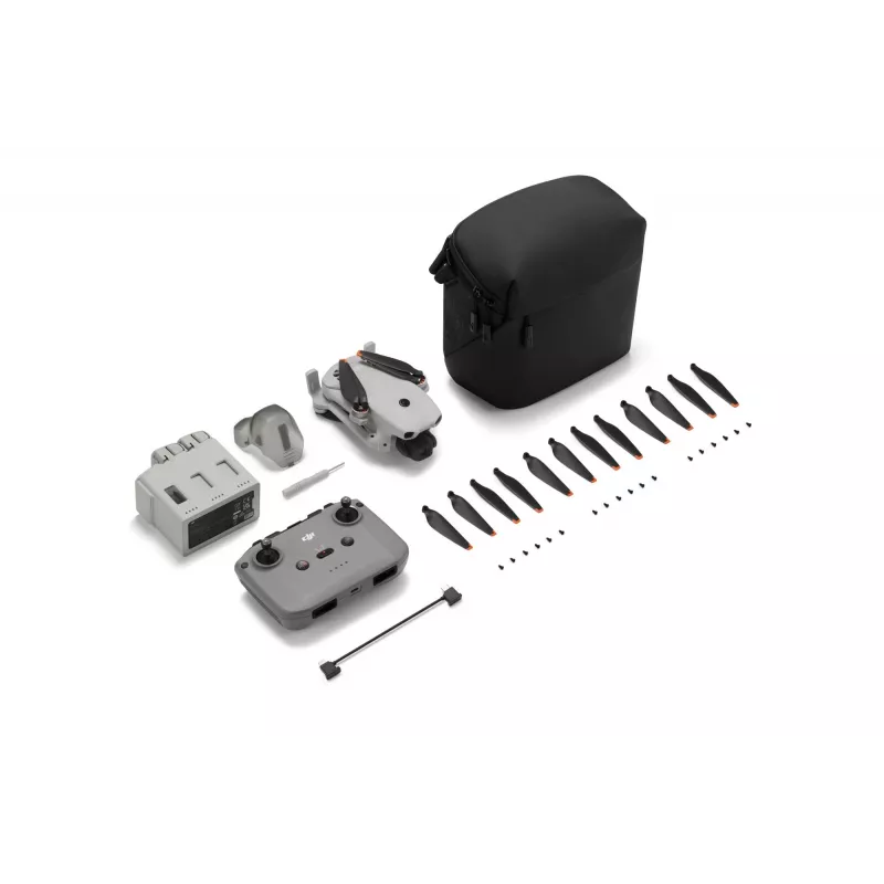 DJI Lito 1 Fly More Combo (DJI RC-N3) drone com câmara 4K, cinzento