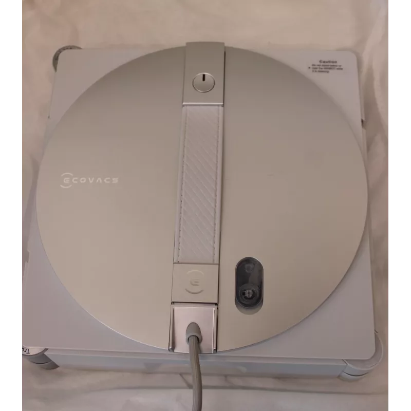 Ecovacs WINBOT W3 OMNI robô de limpeza de janelas - com cabo/a bateria - 8000 Pa - branco/prateado