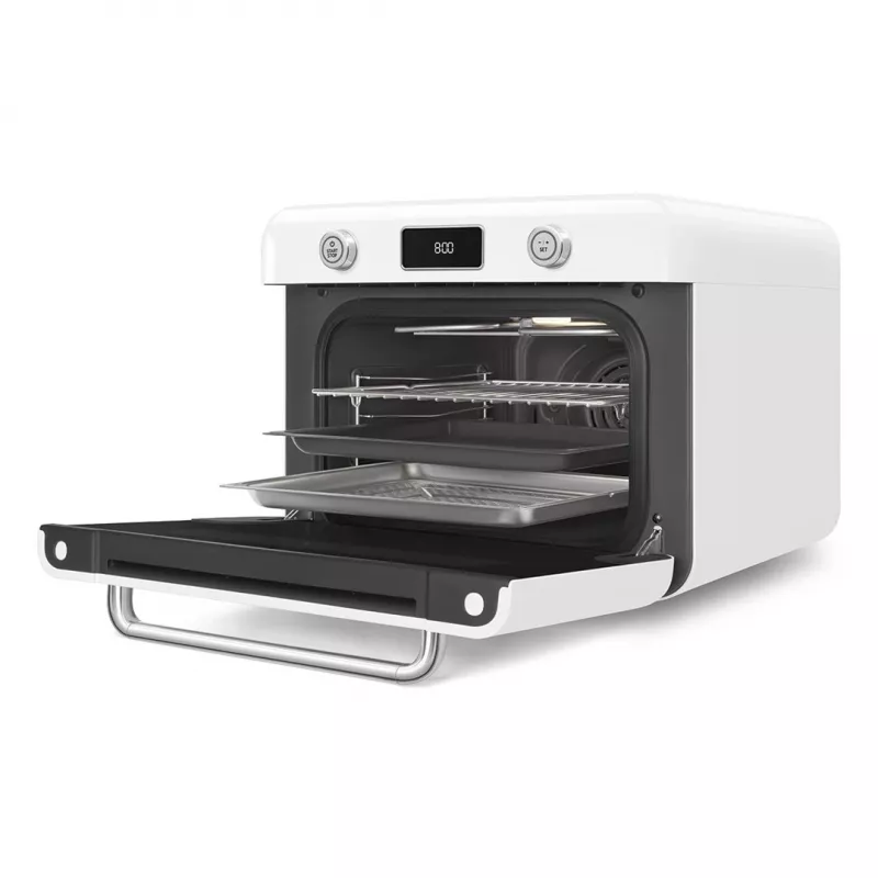 Smeg COF01WHEU Mini forno vintage, Branco