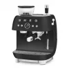 Smeg EGF03BLMEU máquina de café expresso com moinho, 1650 W, preto