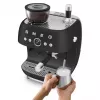Smeg EGF03BLMEU máquina de café expresso com moinho, 1650 W, preto