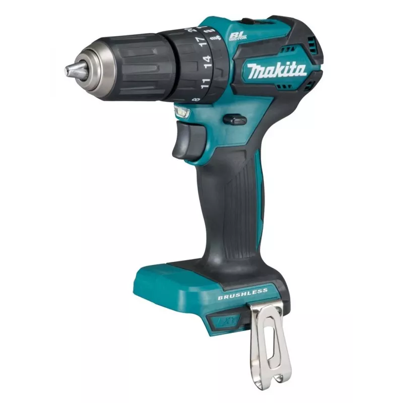 Makita DHP483Z berbequim combinado sem escovas a bateria 18V (bucha de aperto rápido, 13mm, 40 Nm, 1700 rpm) - baterias e carregador não incluídos