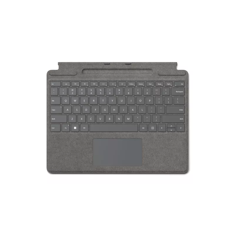 Microsoft Surface Pro Signature Keyboard - platina - QWERTY inglês US