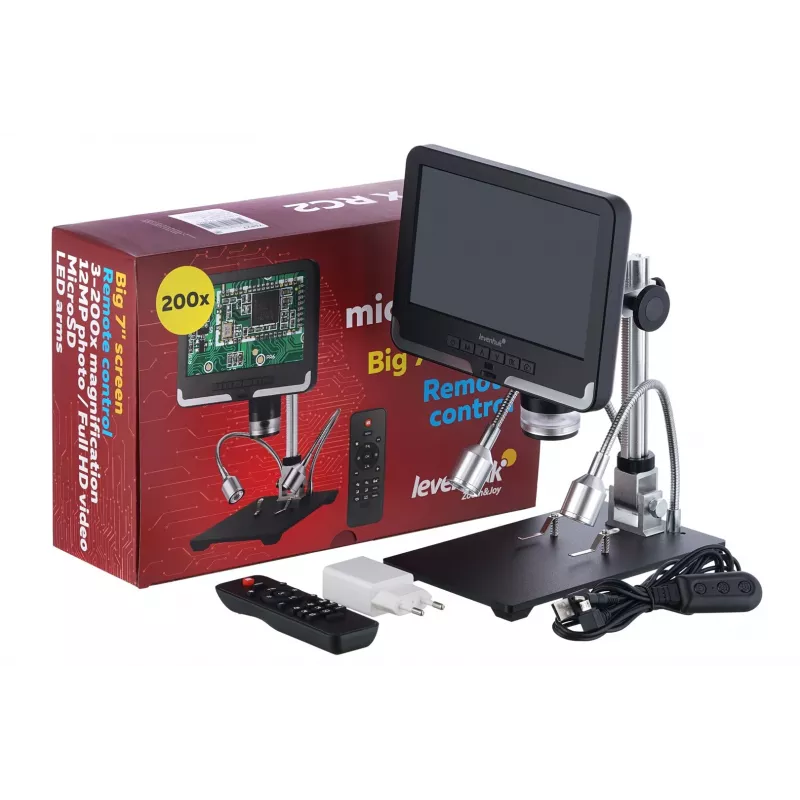 Levenhuk DTX RC2 200x Microscópio Digital