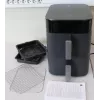 Xiaomi Dual Zone Air Fryer 12L EU - Smart Double Stack Air Fryer 12L, 2800 W, Preto (Desembalado, com riscos)