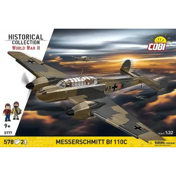 COBI KLOCKI Blocos Messerschmitt BF 110C 578 Peças
