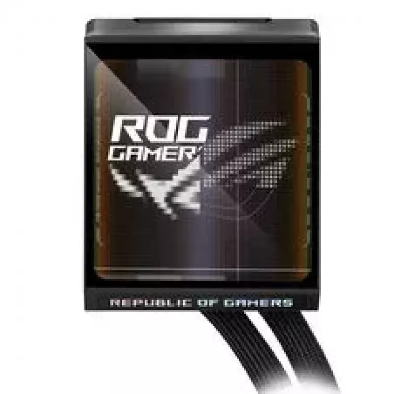 ASUS ROG Strix LC IV 360 ARGB LCD Refrigeração líquida tudo-em-um para CPU, 360 mm, preto