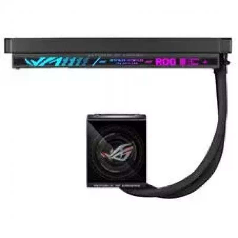 ASUS ROG Strix LC IV 360 ARGB LCD Refrigeração líquida tudo-em-um para CPU, 360 mm, preto