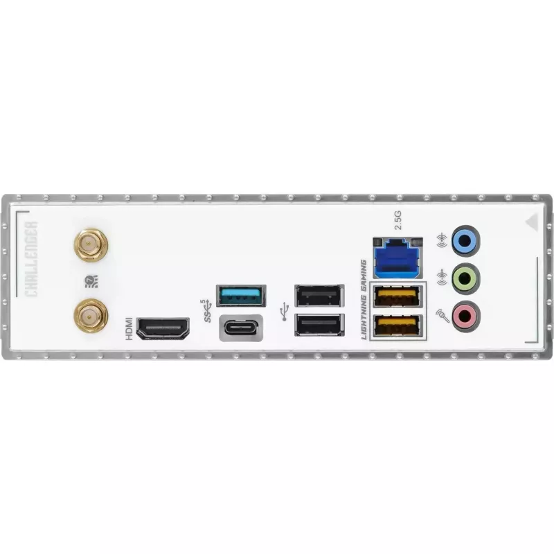 Placa-mãe ASRock B860M Challenger WiFi White LGA1851 Micro-ATX DDR5