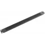 Painel de escovas Lanberg 19 polegadas 1U preto AK-1101-B