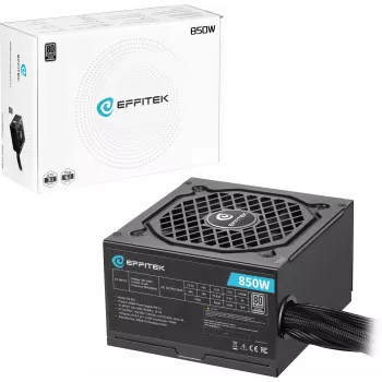 EFFITEK fonte de alimentação 850W Silver ATX 3.1 PCI 5.1