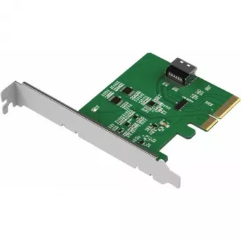ICY DOCK EXLink MB408A5 adaptador MCIO 4i para PCIe 5.0 x4 com Redriver