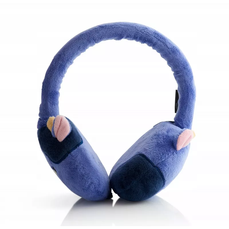 LAZERBUILT Squishmallows auscultadores Bluetooth para criança, on-ear, Ingred the Cow, HMSQM-BT-INGRED