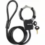 Cadeado de cabo Master Lock Street Cuff com chave - preto - 1000 mm - 8 mm