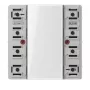 JUNG LS 52941 ST KNX Módulo sensor de botão universal, quádruplo, de encastrar, série LS