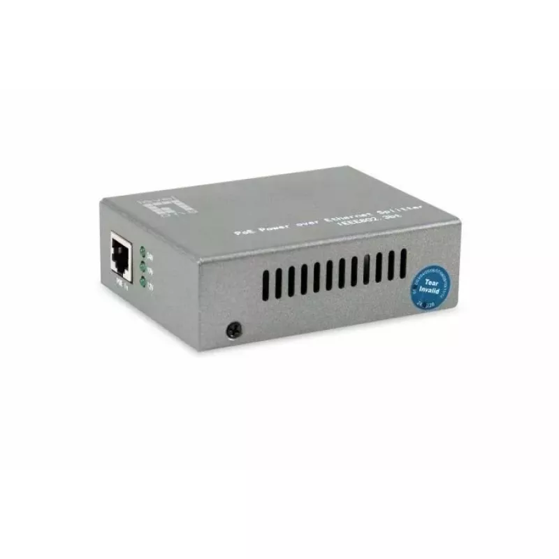 LevelOne splitter PoE Gigabit RJ45 2,5Gbps 60W cinzento