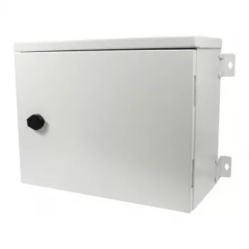 ALLNET armário de parede para calha DIN T223mm cinzento-claro IP55 série SO-DIN