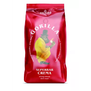 Joerges Espresso Super Bar Crema Café em grão 1 kg torra escura