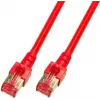Cabo de rede RJ45 EFB Elektronik ECOLAN Cat.6 S/FTP LSZH vermelho 1,5m