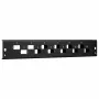 Painel frontal EFB 24 x SC duplex/LC quad vertical, preto