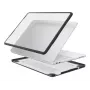 Capa Shell 4smarts para Apple MacBook Neo, moldura preta
