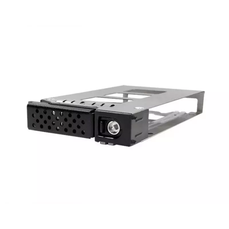 Jou Jye JJ-N-49SS-T 12G Gaveta hot-swap SATA/SAS de 4 baías de 2,5 polegadas para compartimento de 5,25 polegadas - Preto