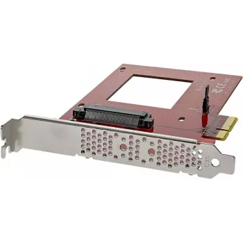 Adaptador ICY DOCK ToughArmor MB411V4PO-2B U.2/U.3 NVMe SSD para OCuLink para baía ODD Ultra Slim de 9,5 mm