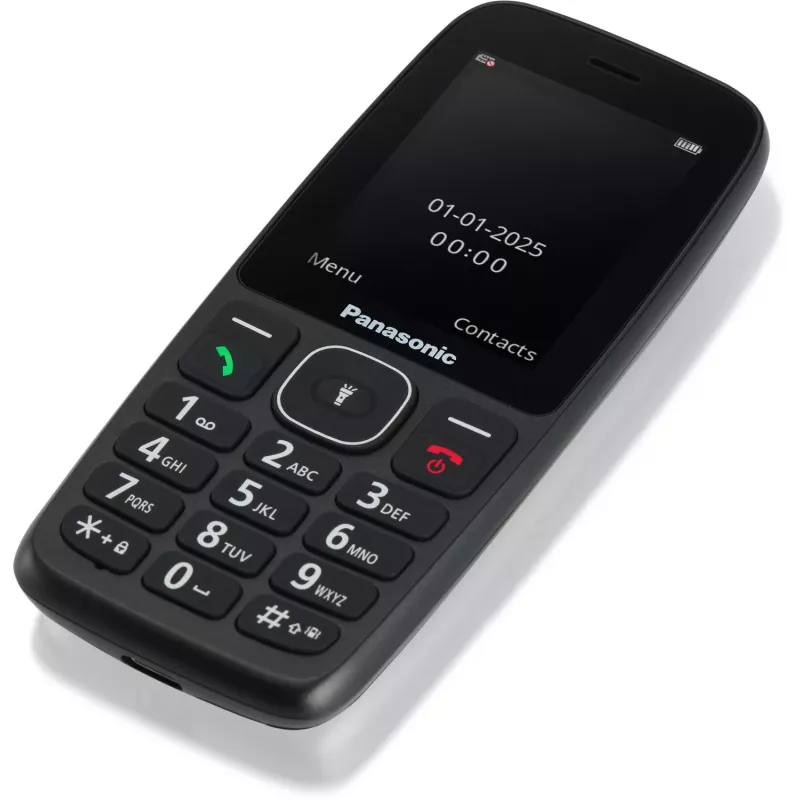 Panasonic KX-TF400EXB Telemóvel, preto