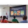 Optoma ZH451ST projetor laser DLP - Full HD 1920x1080, 4200 lúmenes, curta distância