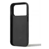 Capa de pele Mujjo para iPhone 17 Pro com MagSafe (Preto)
