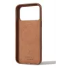 Capa de pele Mujjo para iPhone 17 Pro Max com MagSafe (Tan)