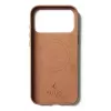 Capa de pele Mujjo para iPhone 17 Pro Max com MagSafe (Tan)